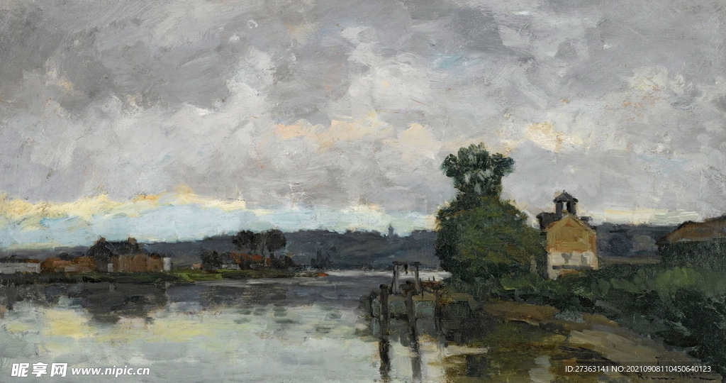 油画
