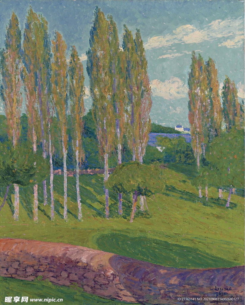 油画