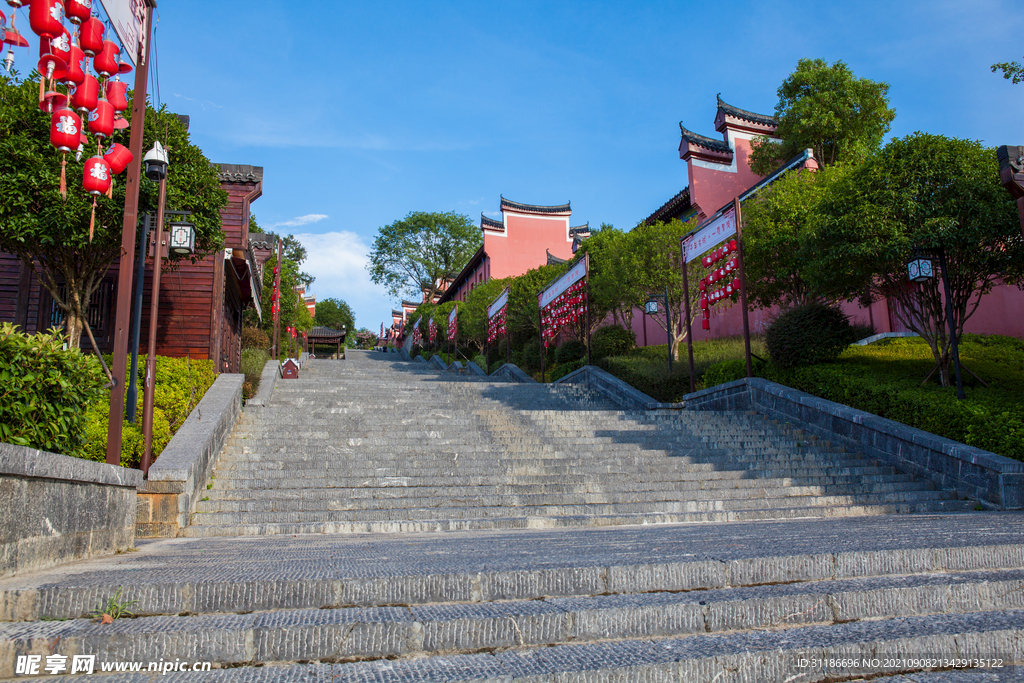 零陵东山景区 百步福道