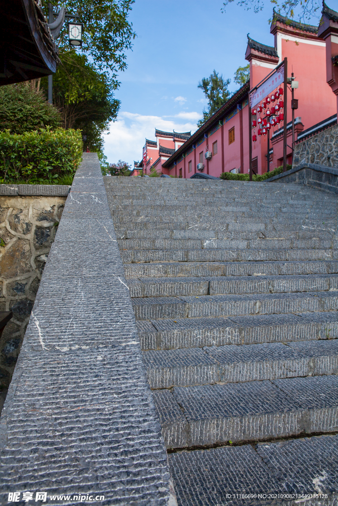 零陵东山景区 百步福道