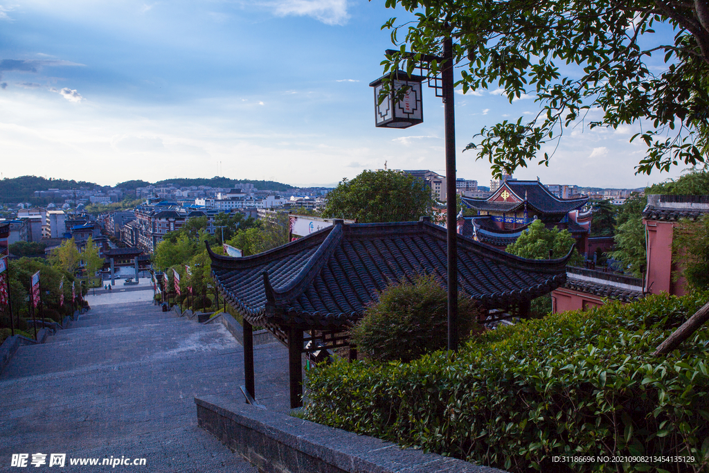 零陵东山景区 百步福道