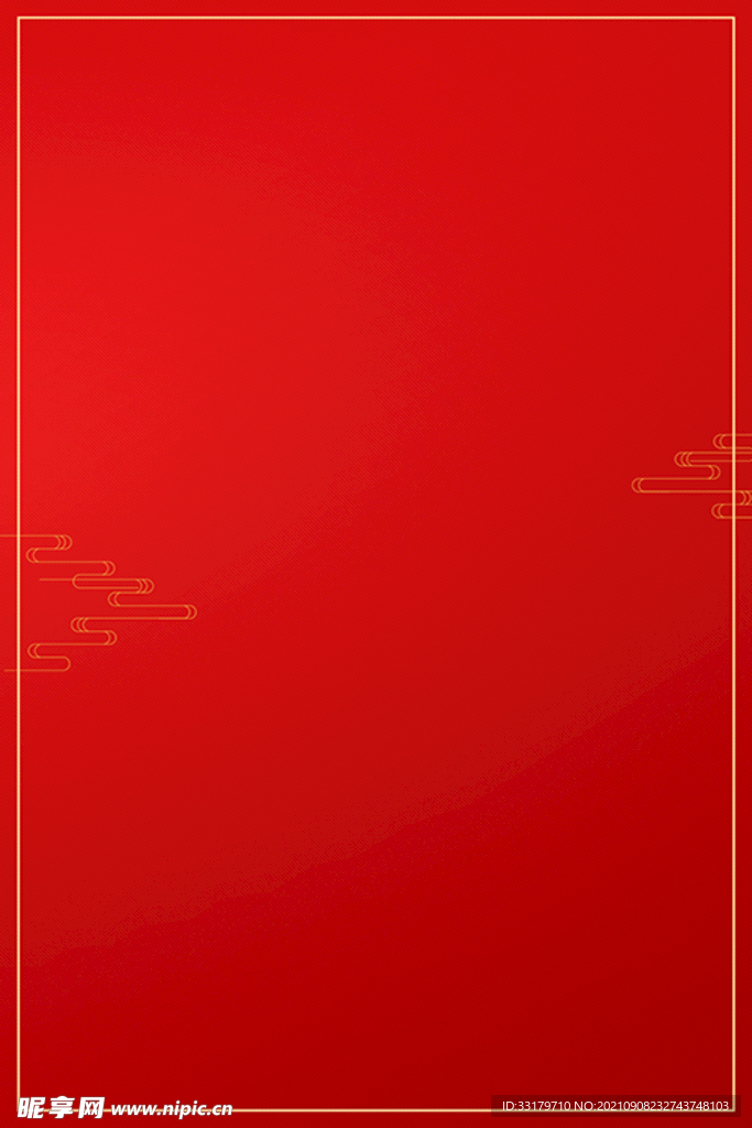 红色背景