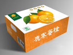 蜜橙包装纸箱效果图