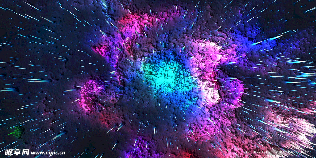 爆炸星空
