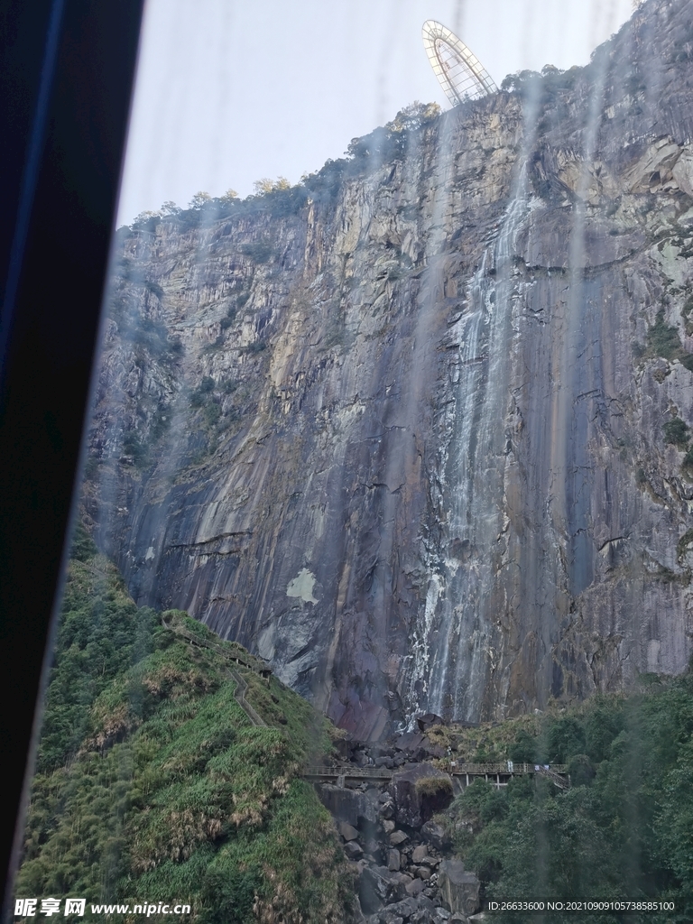 石牛山  玻璃桥 风景 晴天