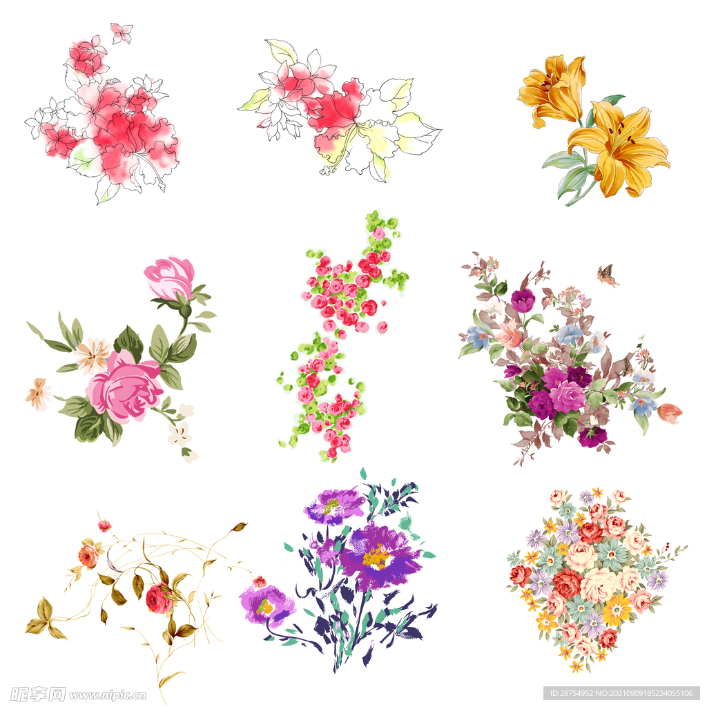 花素材集合