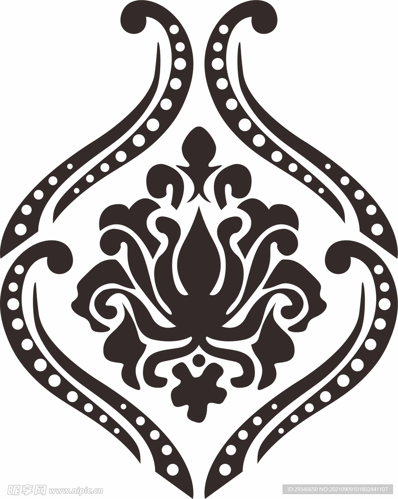 烫金底纹 花纹