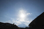 太陽 富士山