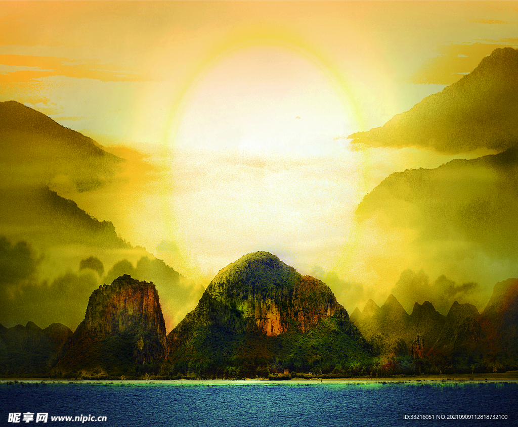 山水画