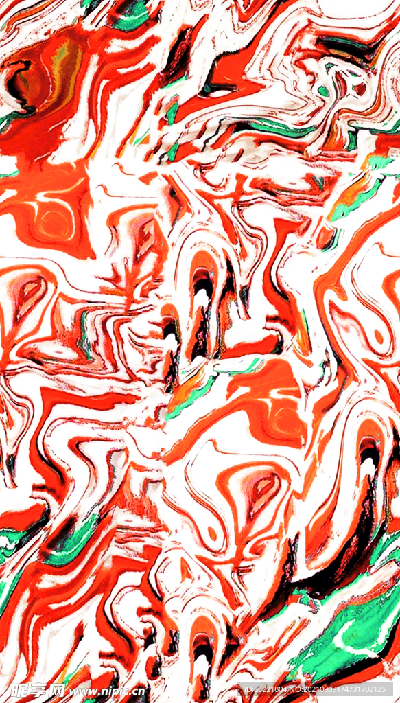 扎染   大牌  数码印花  