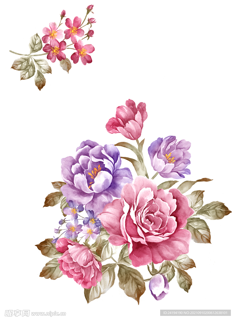 素材花