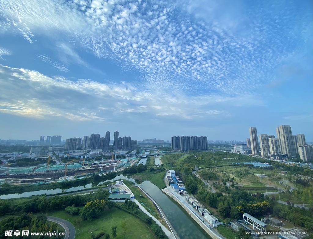 城市的天空