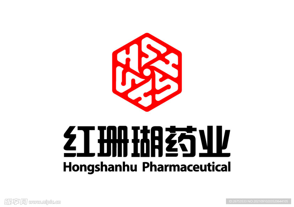 红珊瑚药业 标志 LOGO