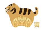 2022新年素材 十二生肖 虎