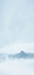 大气山峰背景
