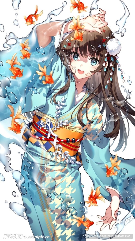动漫美女