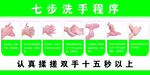 七步洗手程序