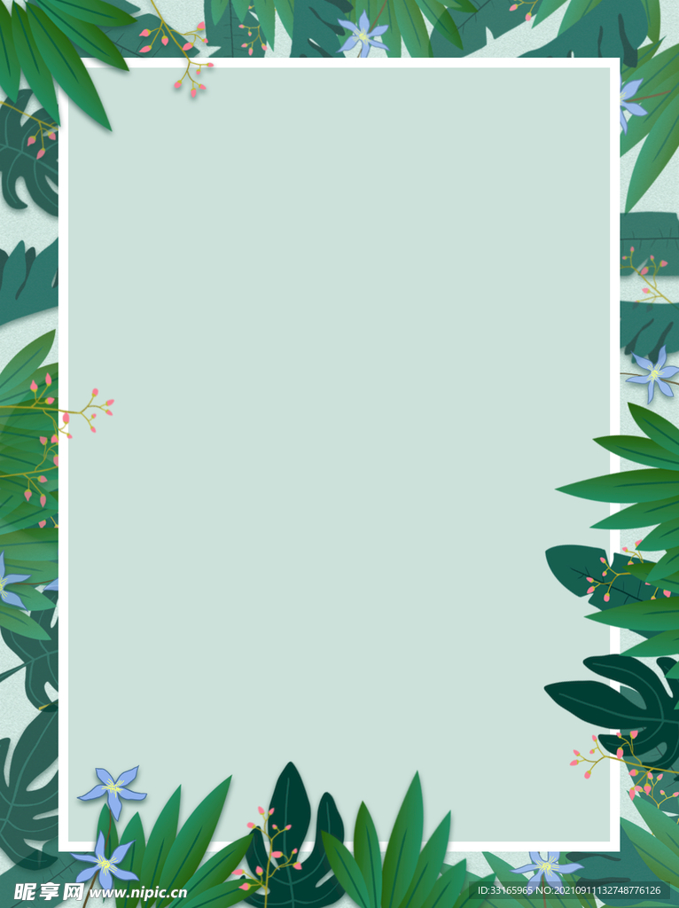 韩式日式小清新纯洁婚礼请柬背景