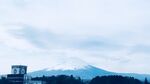 富士山 蓝色