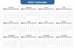 2022年历