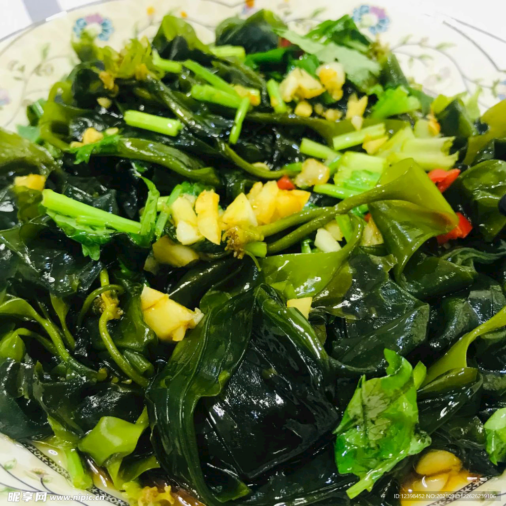 凉拌海带苗