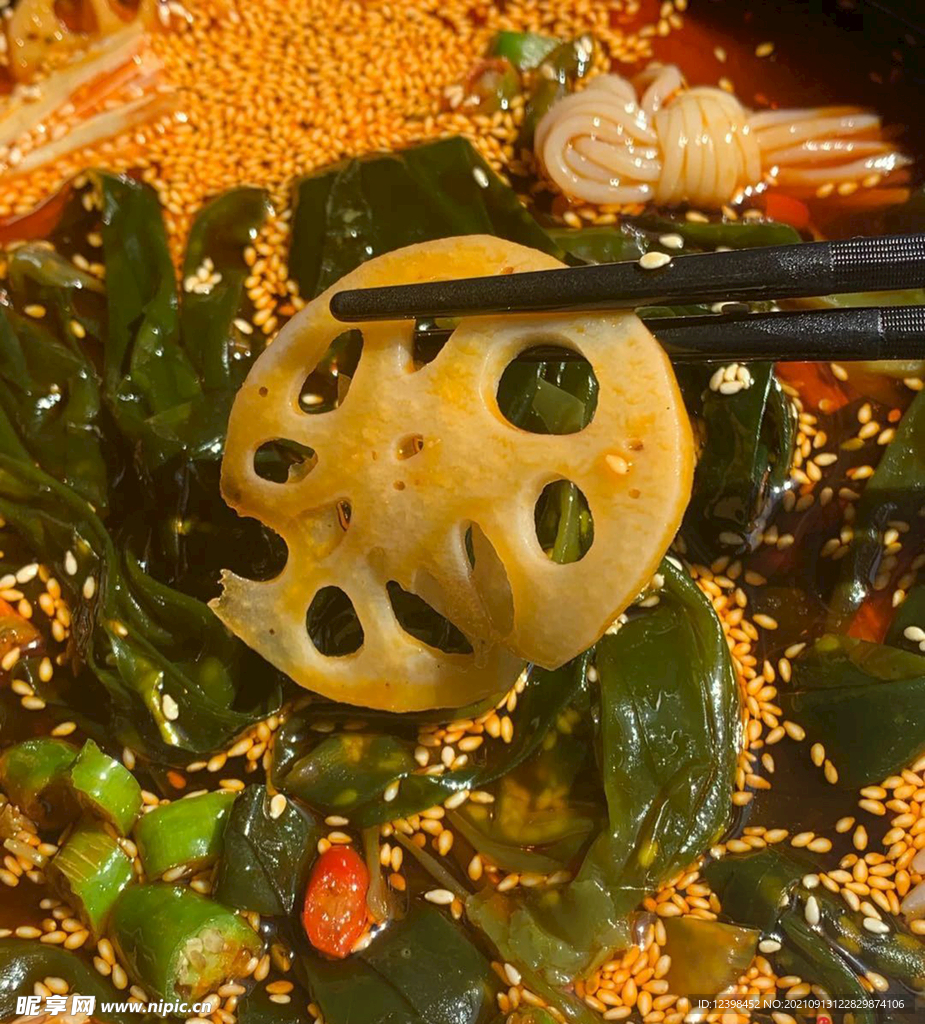 凉拌藕片
