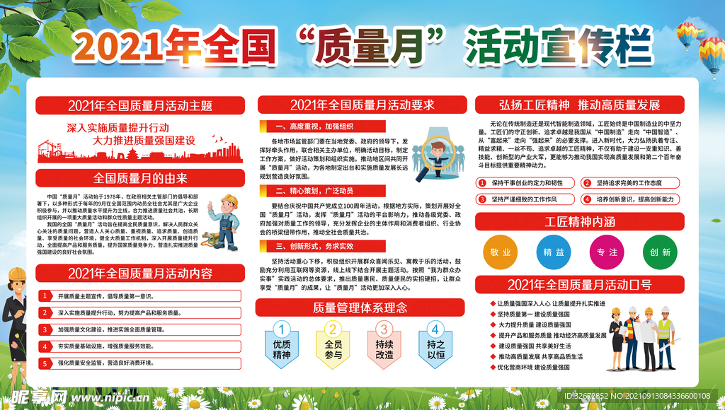 2021最新质量月