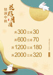 中秋节促销海报
