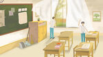 教室里的学生