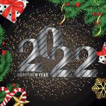 2022新年海报 2022字体