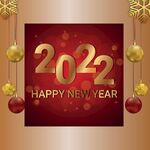 2022新年海报 2022字体