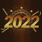 2022新年海报 2022字体