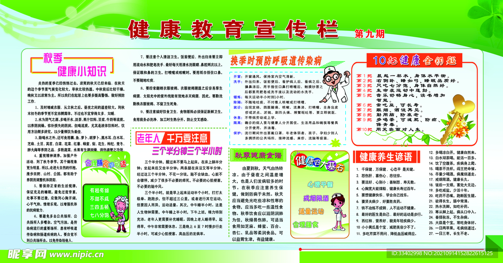 健康教育宣传栏