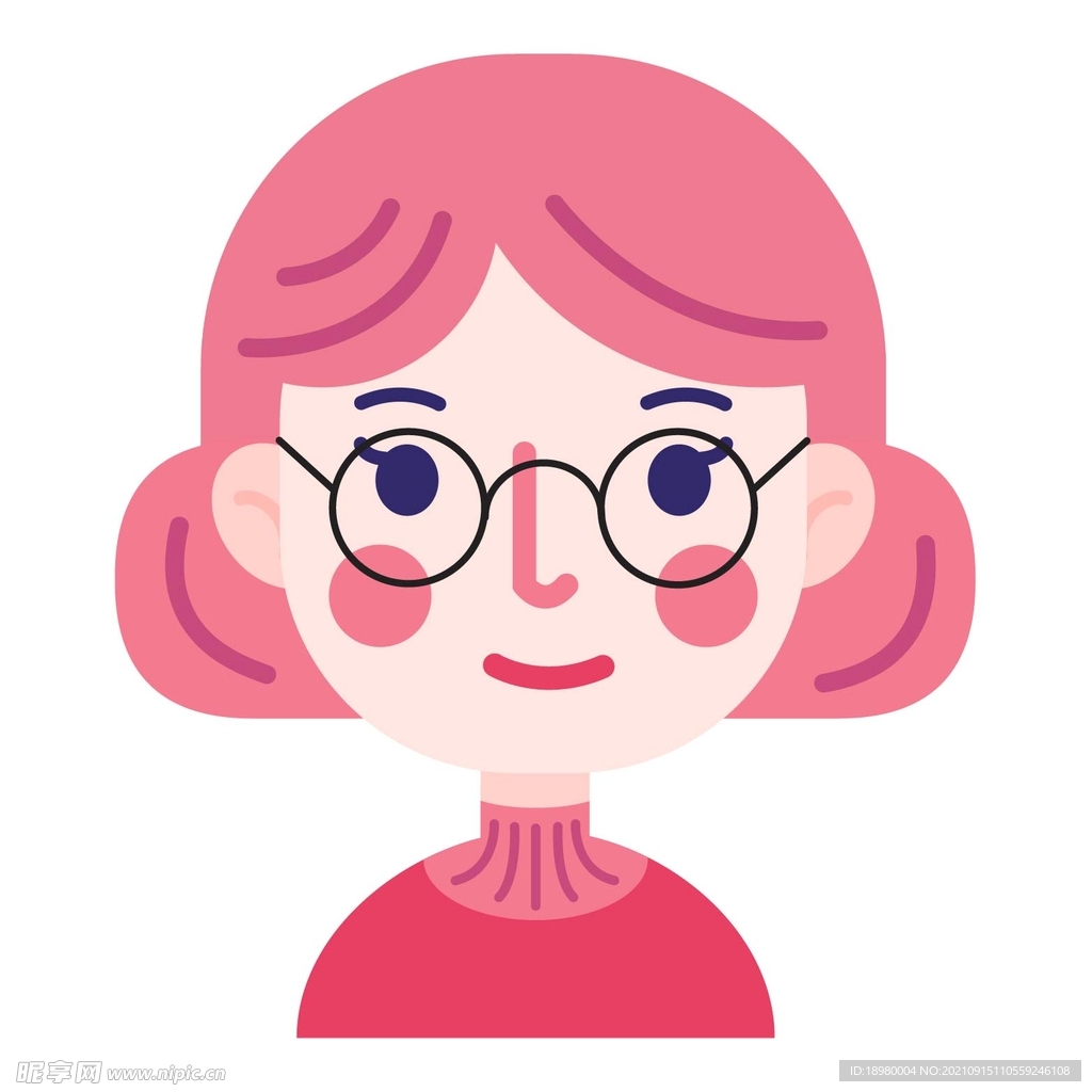 戴隐形眼镜的女孩|插画|儿童插画|Maoli_ - 原创作品 - 站酷 (ZCOOL)