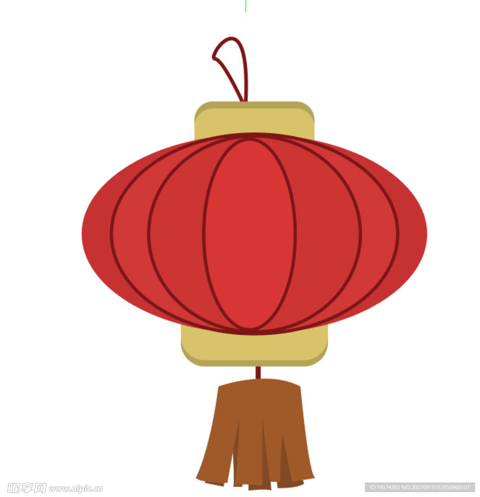 矢量 灯笼 插画