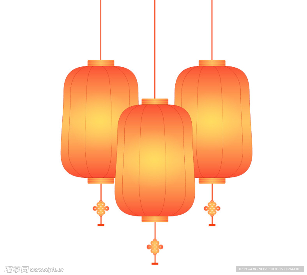 矢量 灯笼 插画
