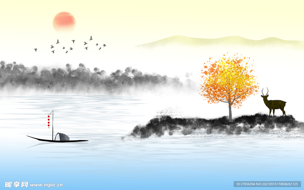 山水画 