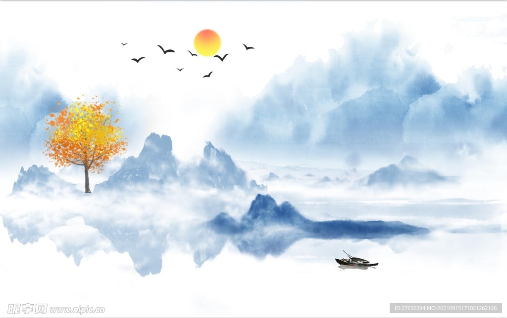 山水画 