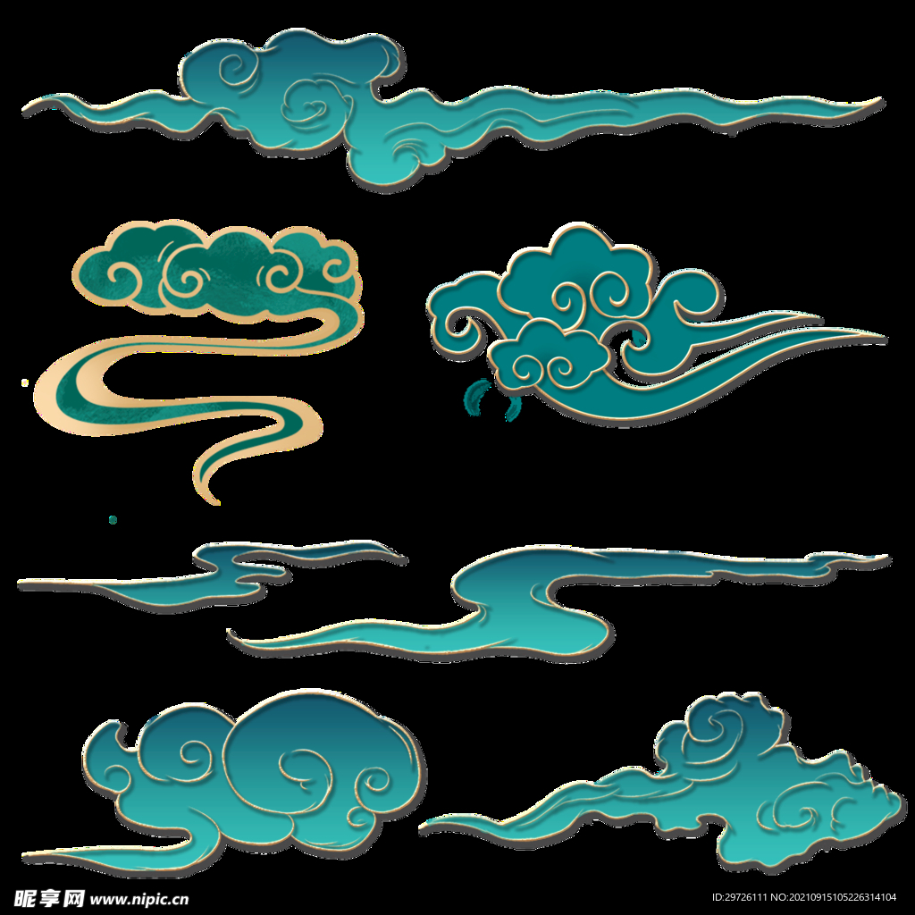 国风祥云元素