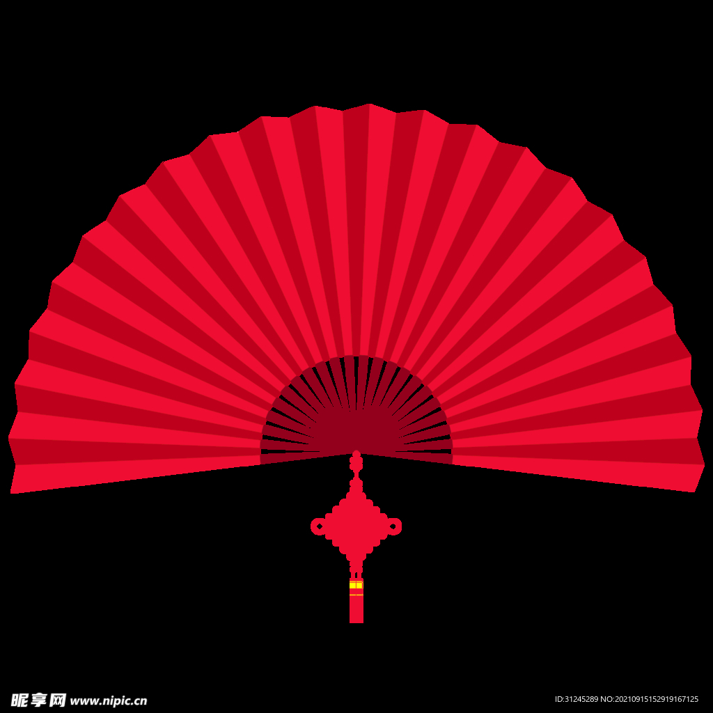 扇子素材