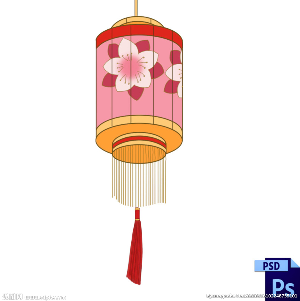  灯笼 插画