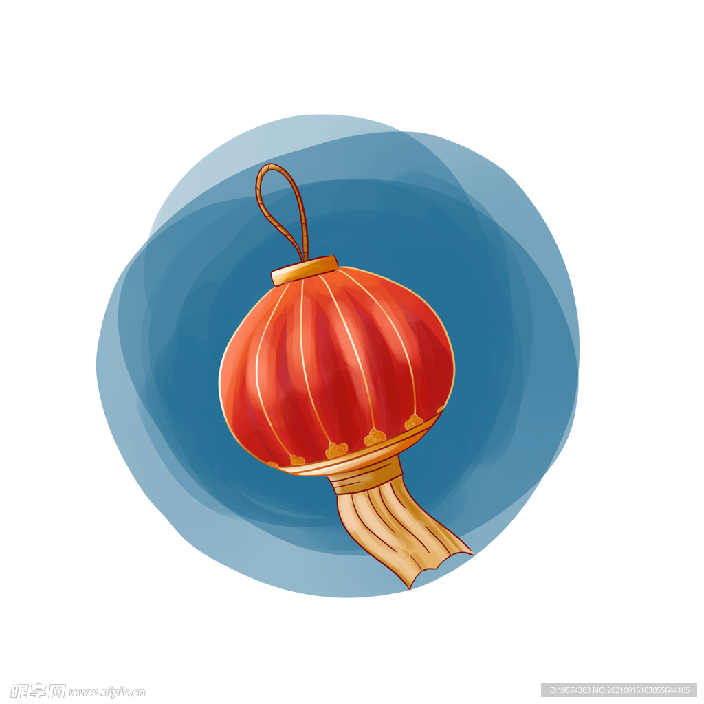  灯笼 插画