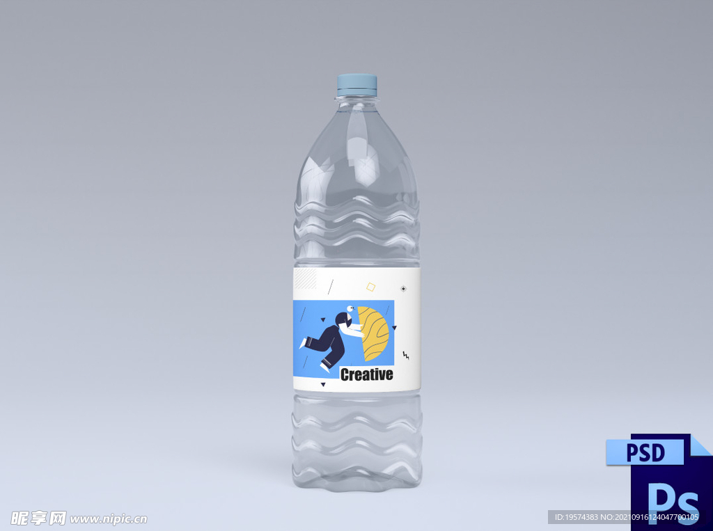 矿泉水瓶样机