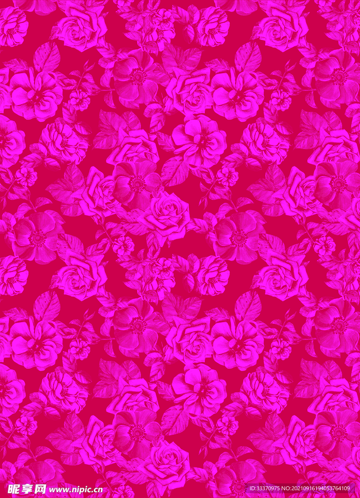 手绘花