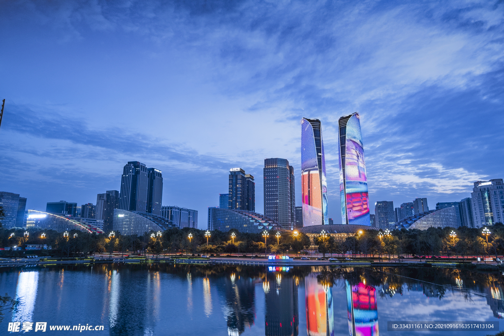 成都夜景·