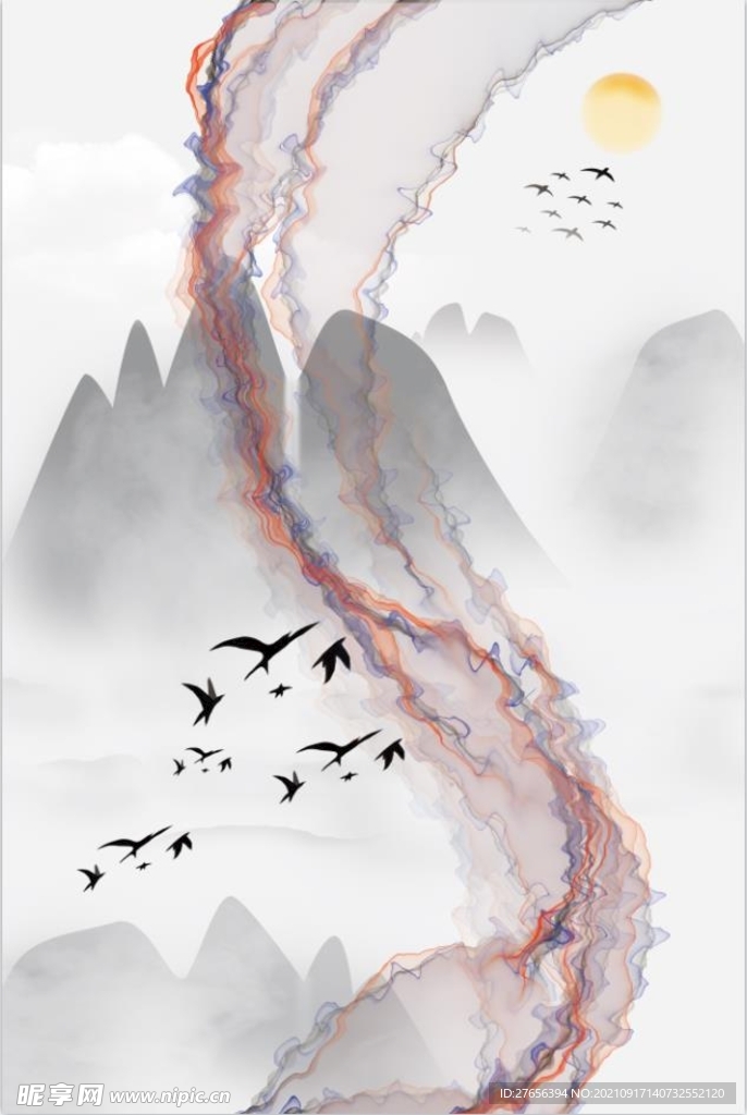 山水画 