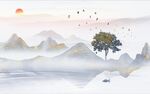 山水画 