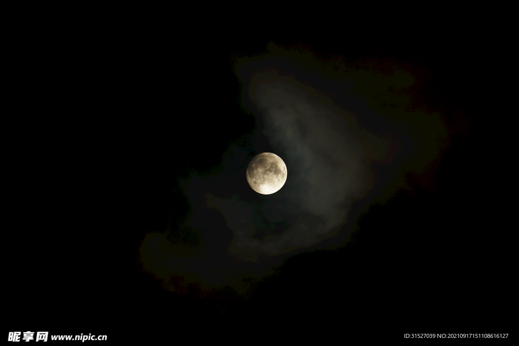 中秋节月亮摄影