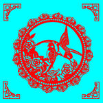 花鸟剪纸