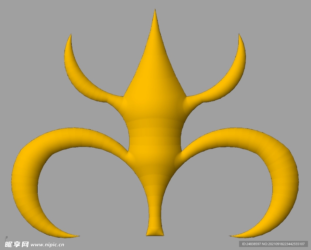 CAD装饰小品3D模型
